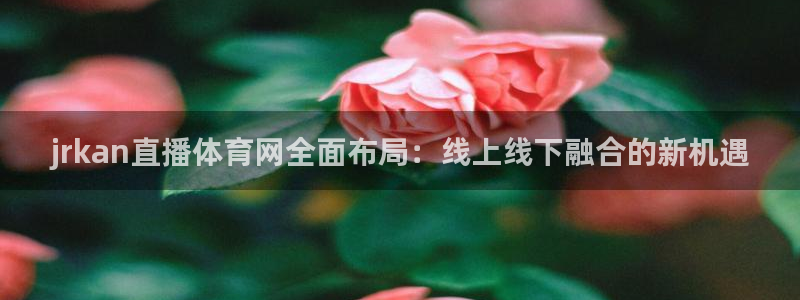 高速直播飞速体育：jrkan直播体育网全面布局：线上线下融合的新机遇